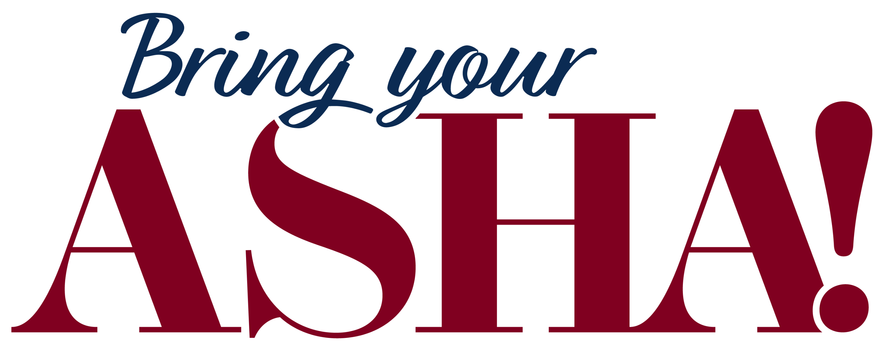 bring your asha logo